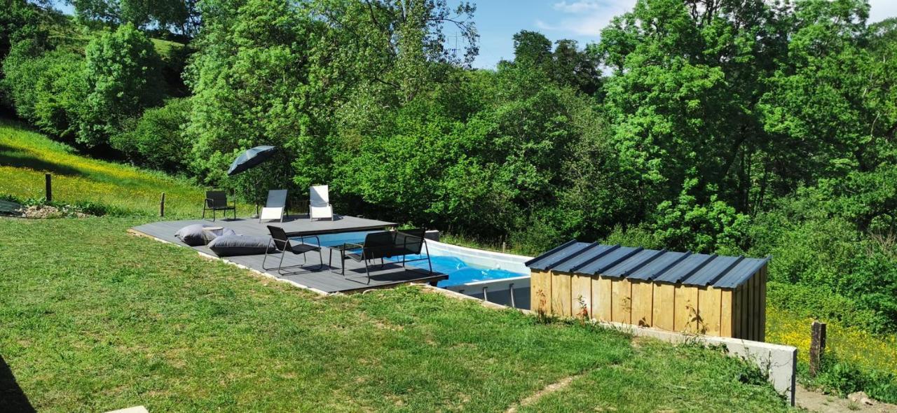 Domaine Lvd Avec Spa, Bois Et Riviere Privee La Bloutiere Buitenkant foto