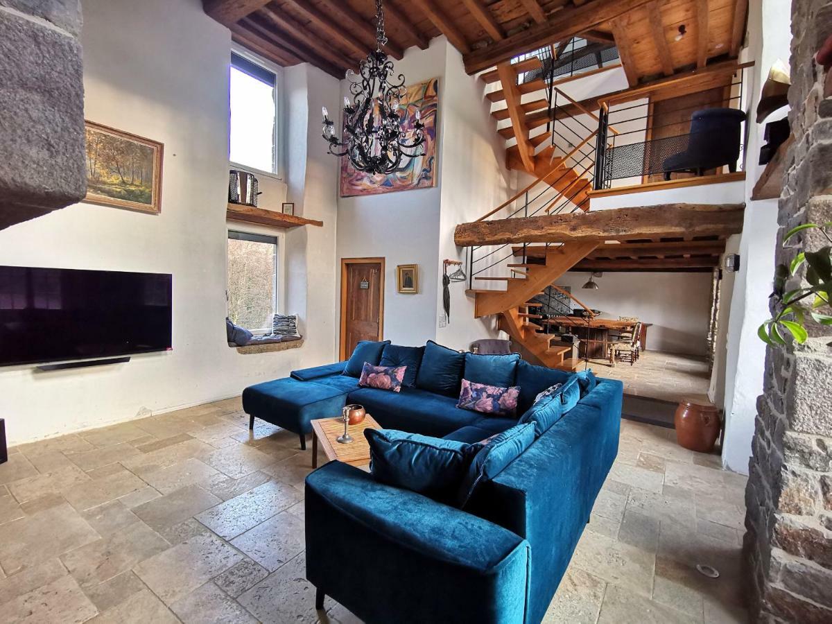 Domaine Lvd Avec Spa, Bois Et Riviere Privee La Bloutiere Buitenkant foto