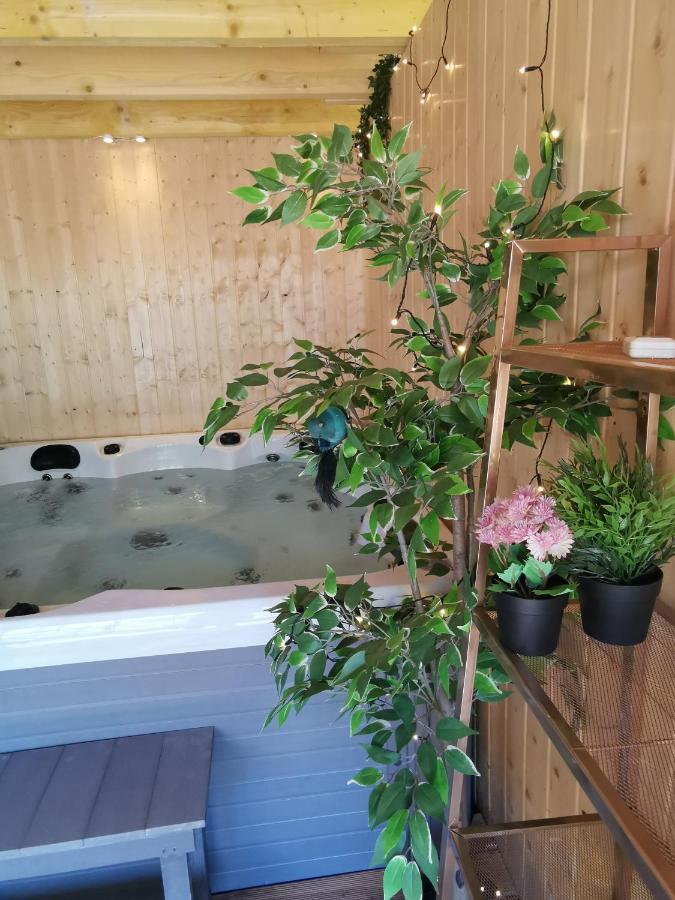 Domaine Lvd Avec Spa, Bois Et Riviere Privee La Bloutiere Buitenkant foto
