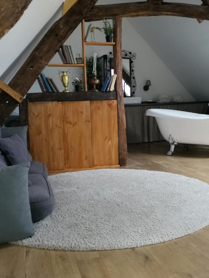 Domaine Lvd Avec Spa, Bois Et Riviere Privee La Bloutiere Buitenkant foto