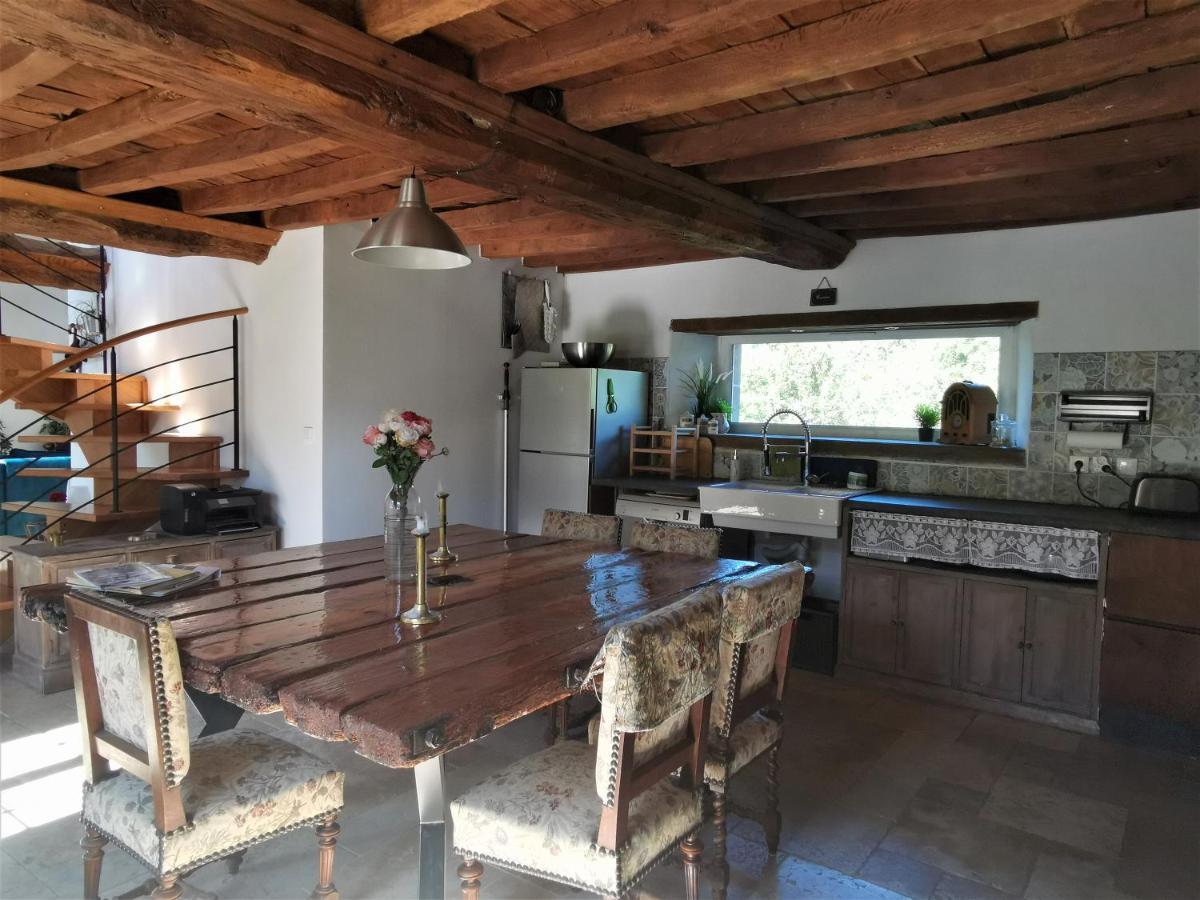 Domaine Lvd Avec Spa, Bois Et Riviere Privee La Bloutiere Buitenkant foto