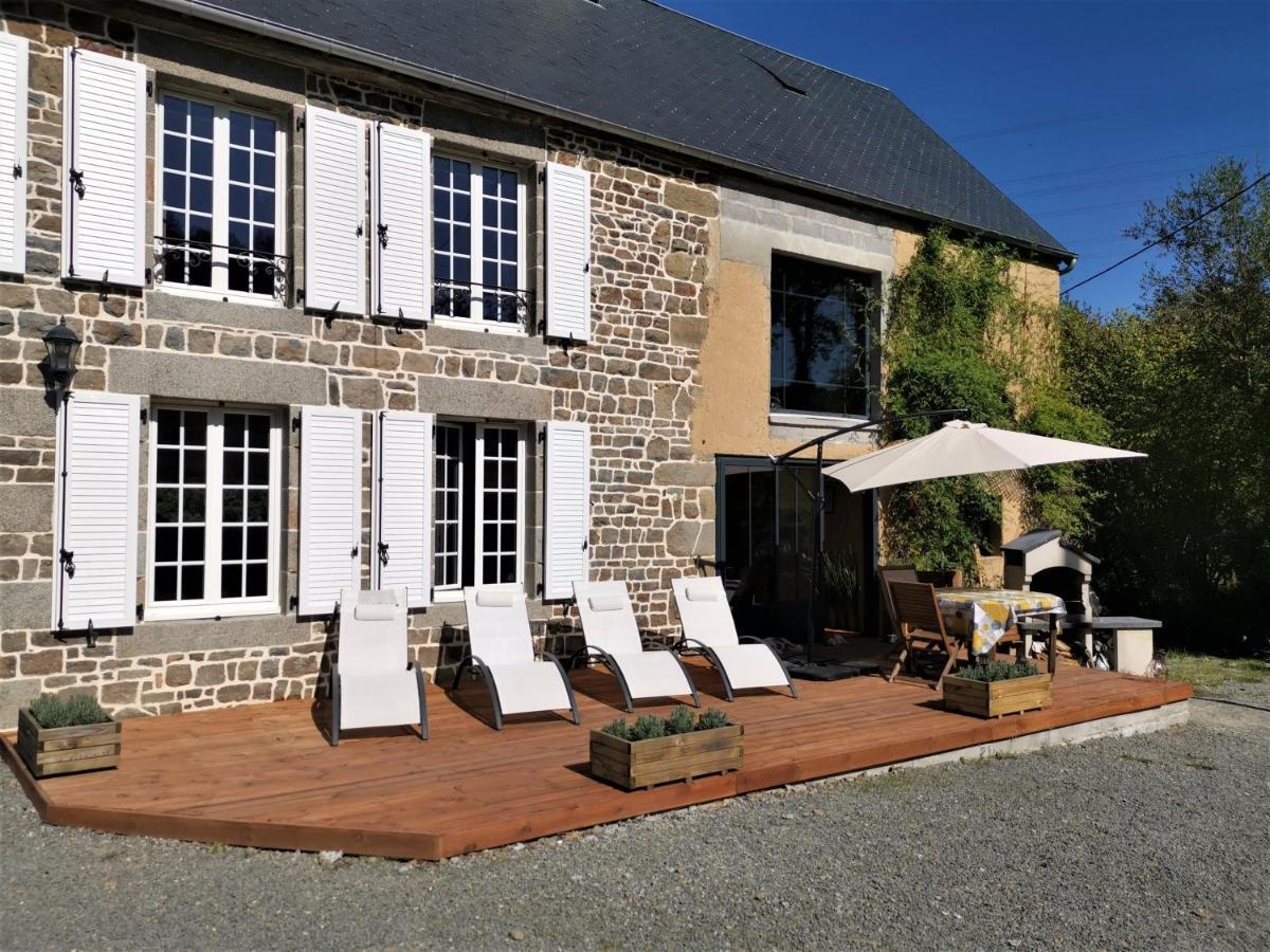 Domaine Lvd Avec Spa, Bois Et Riviere Privee La Bloutiere Buitenkant foto